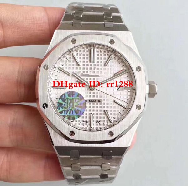 

3 colors super watch f factory v5 version 15400 dive watch 41mm gift automatic cal.3120 calendar sapphire glass mens watches, Slivery;brown