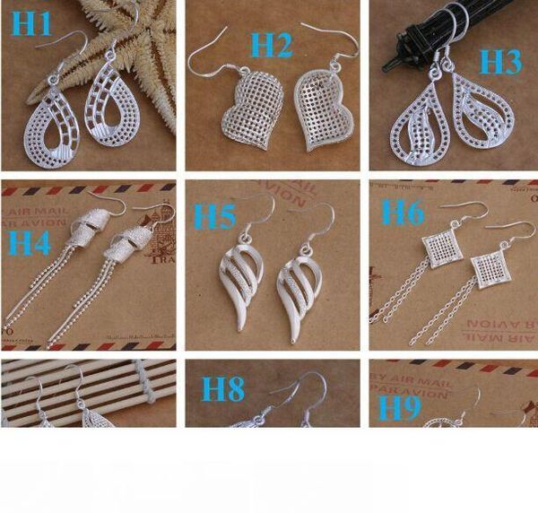 

dangle&chande jewelry earrings gift marking 925 fashion 925 sterling silver beautif earrings dangle earrings mix order 1762