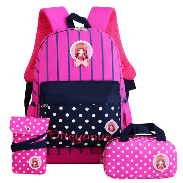

cartoon children backpacks school bags for girls cute schoolbag kids girl book bag waterproof backpacks mochila infantis escolar