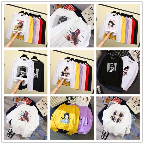 

base miscellaneous long sleeve women's t-shirt base shirt miscellaneous women's long sleeve t-shirt, White