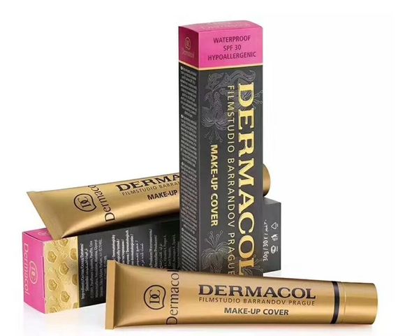

Dc dermacol concealer makeup extreme cover foundation cream make up 30g 50th anniver ary limited ver ion co metic 14 color dhl hiping