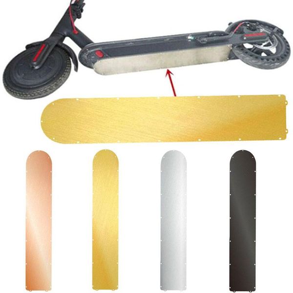 

for xiaomi mijia m365 scooter electric scooter bottom battery cover anti-skid plate guard plate stainless steel scooter bottom