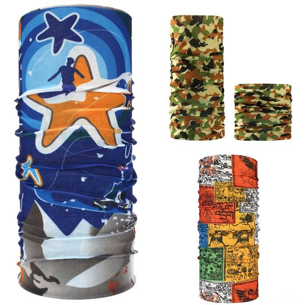 

qdm7x breathable sunshade gaiter sunscreen mask silk outdoor cycling anti-uv dustproof scarf face cover riding neck neck camping scarf, Black