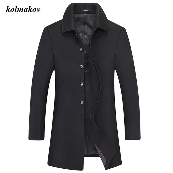

новая весна и осень стиль мужчины boutique leisure плащи высокого качества твердые однобортный мужские плюс размер trench xl-8xl, Tan;black