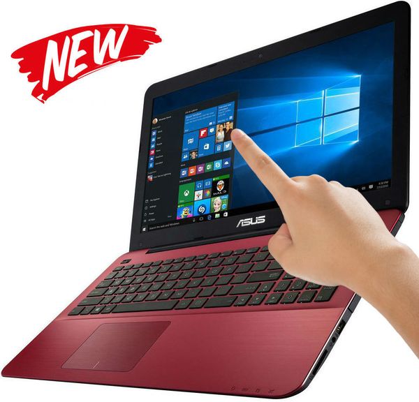 

NEWASUS 15.6 Сенсорный экран ноутбука Intel Pentium 2.50 ГГц 4 ГБ 500 ГБ Веб-камера Win10