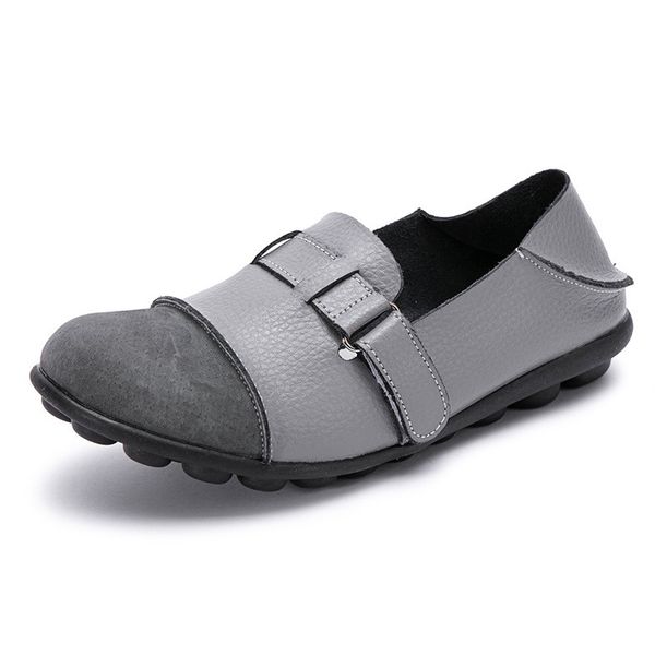

flats for women comrfort set of feet genuine leather flat shoes woman slipony shoes female, Black