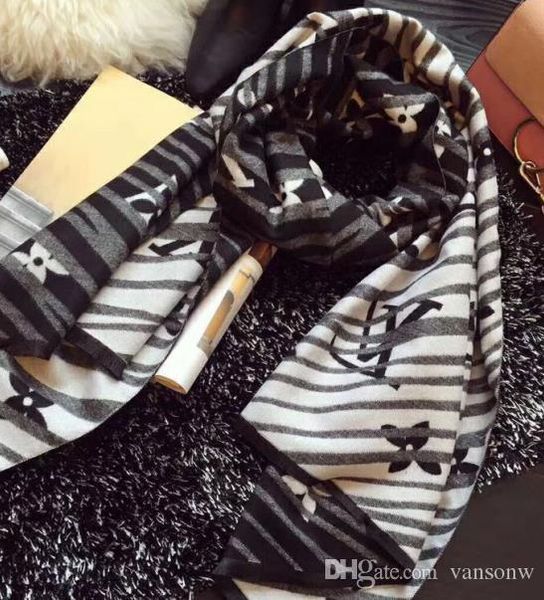 

2020cc brand new designgf j'hwomen's long scarf mj100% silk three colors print the chain pattern size, Blue;gray