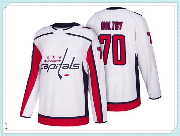 

2019 2020 Hockey Jerseys Quick Dry BLUE red Embroidery Logos Free Shipping Cheap wholesale Men Size Jersey07