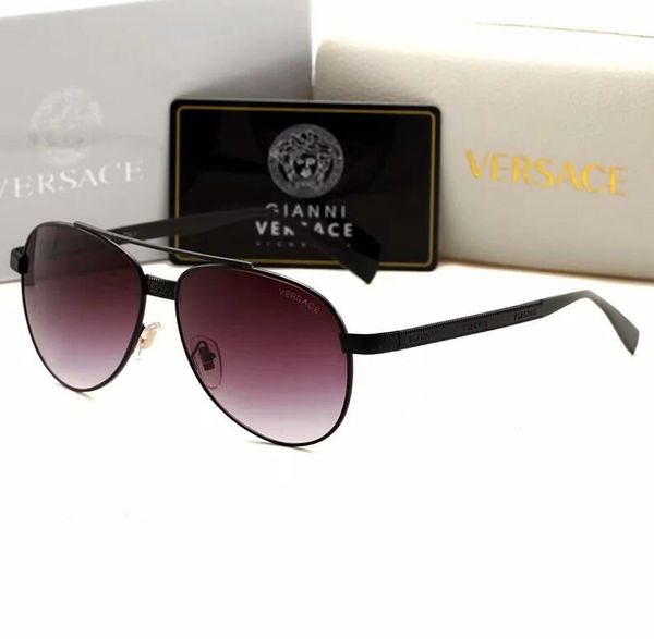 

2020 men designer sunglasses square big frame summer generous style mixed color frame uv protection lens ng 9622, Silver