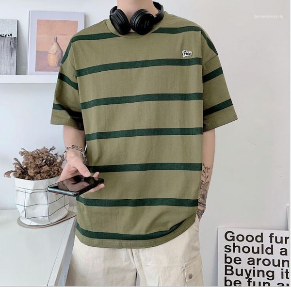 

конструктор мужские crew neck шорты рукав письмо тис мужчины street style сыпучие straight tops тинейджеров полосатый печать повседневный ts, White;black