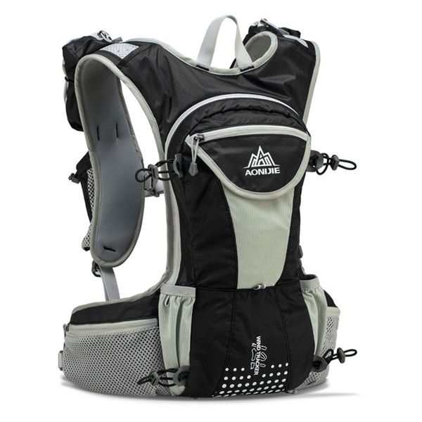 

aonijie 12l nylon hydration water vest pack running backpack outdoor lightweight sport bags climbing cycling 3 colors