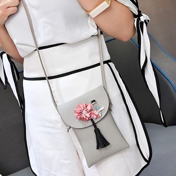 

мини мобильный телефон кошелек пакет многофункциональный органайзер цветочные lady сумка кожаная сумочка тонкий щитовые деньги пакет # 0226