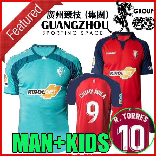 

man + kids 19 20 osasuna soccer jerseys ca 2019 2020 chimy Ã¡vila away r.torres rubÃ©n garcÃ­a roncaglia home brandon adriÃ¡n camiseta de fÃºtbol, Black;yellow