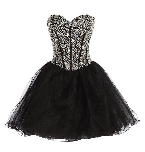 

black homecoming dresses upscale rhinestone fashion fish bone back strap short bridesmaid party dresses plus size prom dresses, Blue;pink