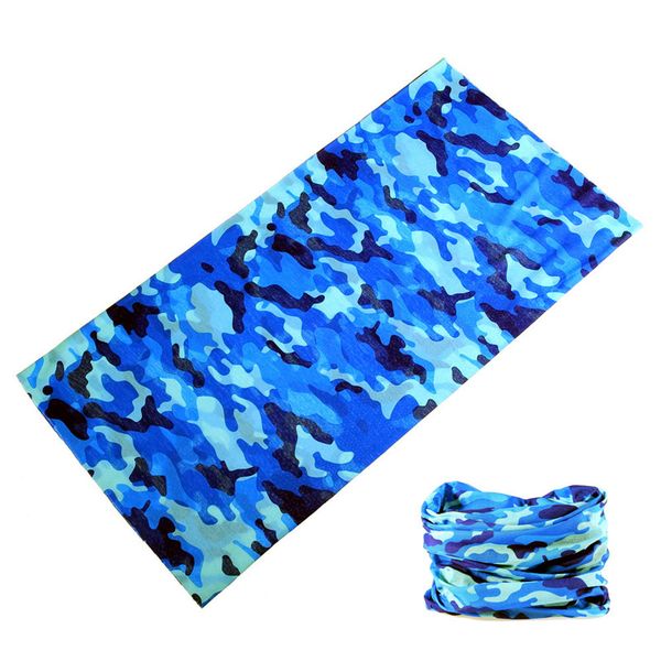 

men women's turban magic scarf outdoor sports bicycle riding headband bike cycling balaclava neck tube warmer bandanas face mask, Black