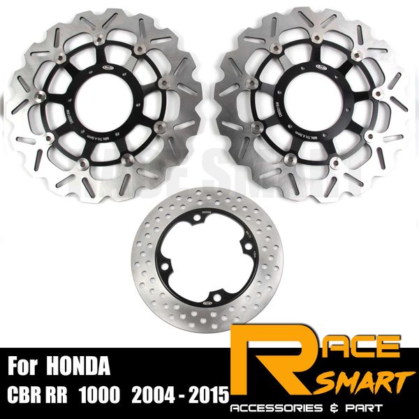 

for cbr rr 1000 2004 - 2005 motorcycle cnc floating front and rear brake disk motorcycles brake disc rotors cbr 1000rr 05