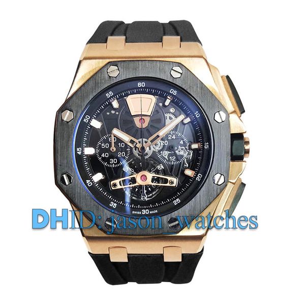 

luxury watch mens watches designer sport watch chronograph quartz movement 44mm 316l stainless steel case rubber strap writwatch waterproof, Slivery;brown