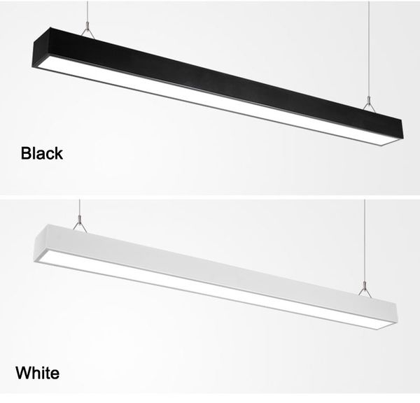 

горячие продажи светодиодные плоские квадратные линейный отсек свет линейный бар крытый офис сплит совместное светодиодные трубки света ac11