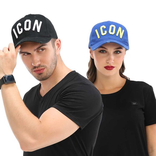 

icon 19 summer new english letters hat men outdoor sports hats for men baseball cap ladies sun hat adjustable snapback sneakers caps, Blue;gray