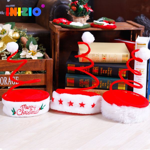 

2020 new creative christmas hat boys and girls home decoration spring children plush hat christmas party
