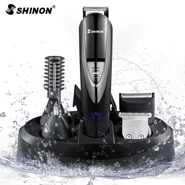 

5 in 1 men rotary washable rechargeable hair trimmer electric shaver & trimmer grooming kit electric shaver,beard trimmer