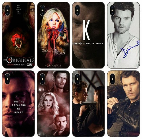 

tongtrade] the vampire diaries klaus case for iphone 8s 7s 6s 5 plus x xs 11 pro max galaxy s10 s5 huawei nova 5t sony xperia xa1 1pcs case