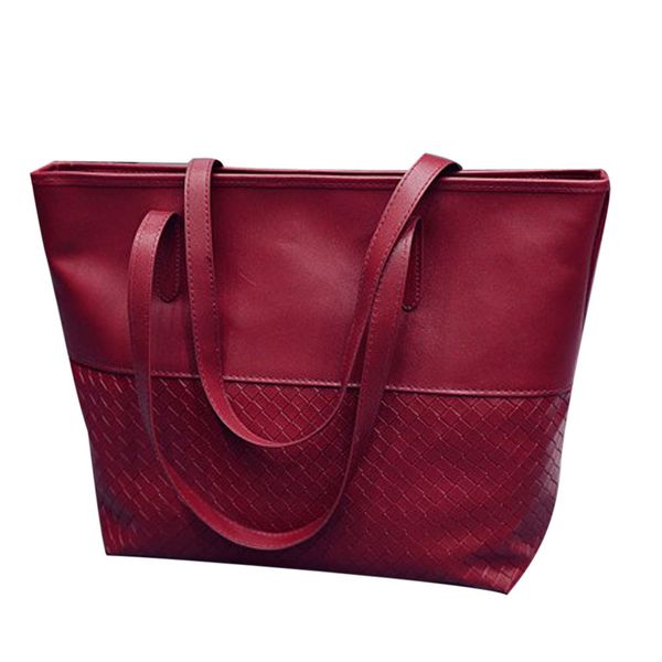 

pu leather bag women handbag shoulder tote satchel large messenger bag purse notebook computer portable office bag1121