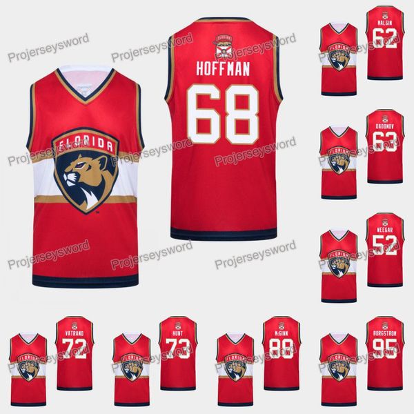 

Florida Panthers Tank Mike Hoffman Jersey James Brady Keeper Reimer Denis Malgin Frank Vatrano Dryden Hunt Jamie McGinn Henrik Borgstrom