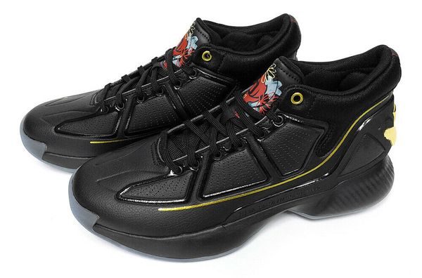 

2020 d rose 10 derrick cny mvp black gold floral men basketball shoes with box d rose 10 casual sneakers black nwt