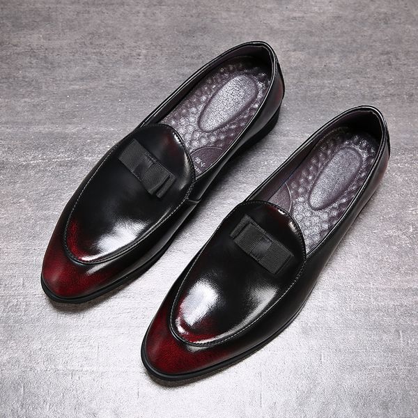 

men's casual shoes, a pedal, men's shoes, trend, small large size, breathable, wear-resistant, non-slip shoes, Black