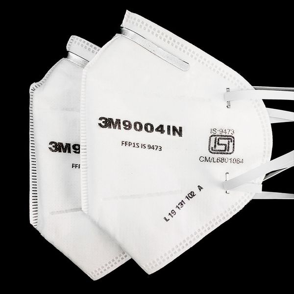 

белая маска 3m head mounted дышащая пылезащитная одноразовая маска антивирусные бактерии pm 2.5 маска для рта 9004 в дымке езда защитные мас