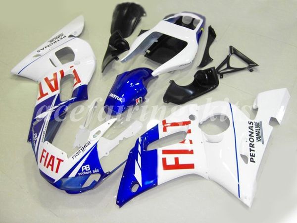 

new abs motorcycle full fairings kit fit for yamaha yzf-r6 1998 1999 2000 2001 2002 r6 bodywork set blue red