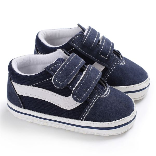 

boys trainers casual shoes shoes pre-walker soft sole pram shoes, Black