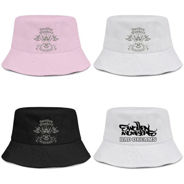 

bad dreams swollen mens and womens buckethat cool youth bucket baseballcap swollen members logo take it back fuel injected skull, Blue;gray