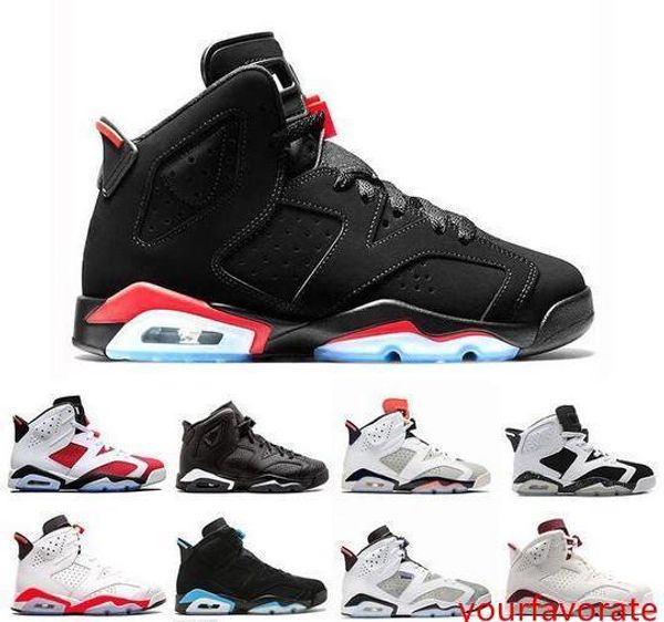 

new arrival 6s basketball shoes 6 black infrared 3m reflection version high mens trainer sneakers with