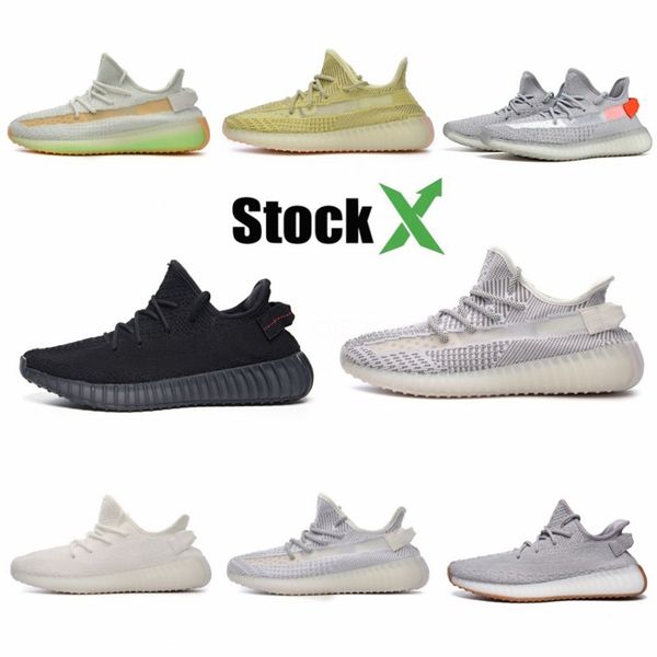 

wholesale 2020 running shoes kanye west zebra citrin hyperspace cloud white beluga blue tint yeezreel s sneakers designer trainer #dss572