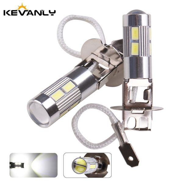 

1pcs car h1 h3 led canbus 5630 super drl light 10led tail headlamp fog light daytime running dc12v auto motorcycle lamp