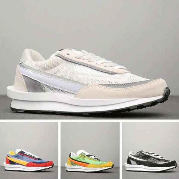 

2019 sacai x lvd waffle mens shoes designer shoes walking designer sneakers prestos trainer sports shoes 40-45