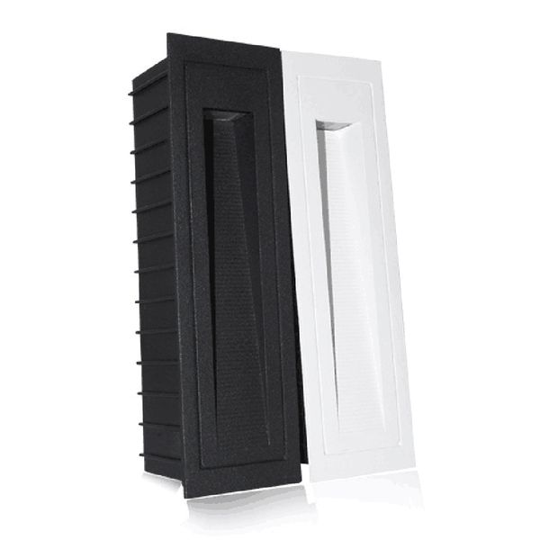 

wall light aluminum recessed stair light led 3w indoor decoration steps ladder wall lamp stairway corridor night 85-265v