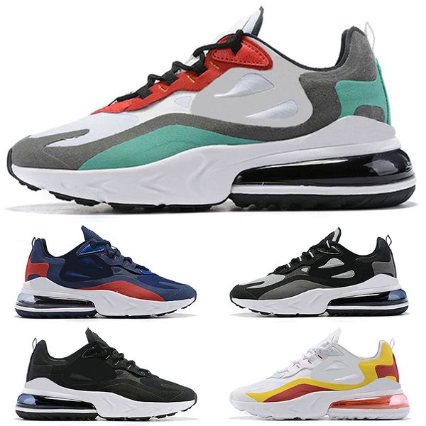 

Nike air max react 270 2019 Новый дизайнер React Кроссовки для мужчин, женщин, черно-белых, кросс