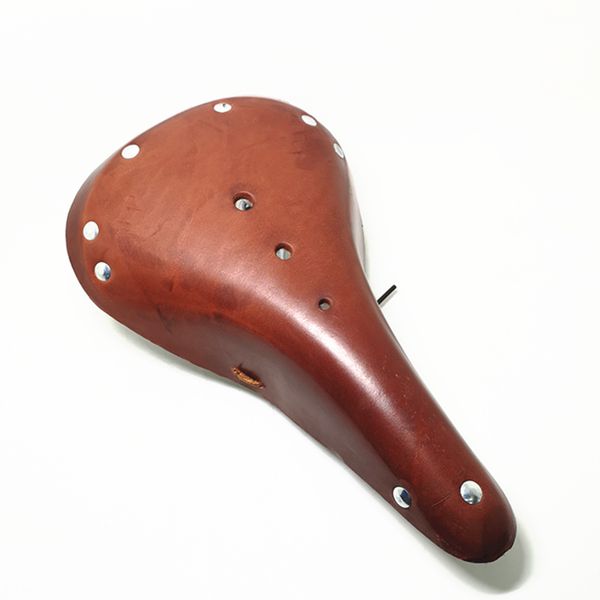 

bike saddles g98-b retro vintage bicycle saddle pure cowhide handmade seat custion sport cycling