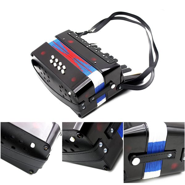 

kids children 17-key 8 bass mini small accordion educational musical instrument rhythm band toy
