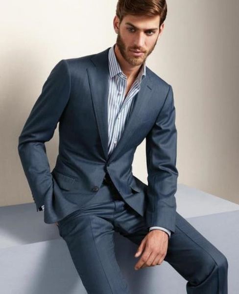 

tailed made casual simple stylish wedding men suit 2pieces(jacket+pant+tie) prom terno masculino trajes de hombre blazer, White;black