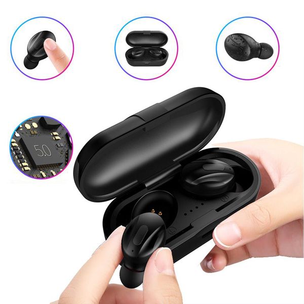 

one piece latest earbud bluetooth xg13 headest stereo 5.0 charger wireless earphone cordless with mic cell phone earphones dhl free