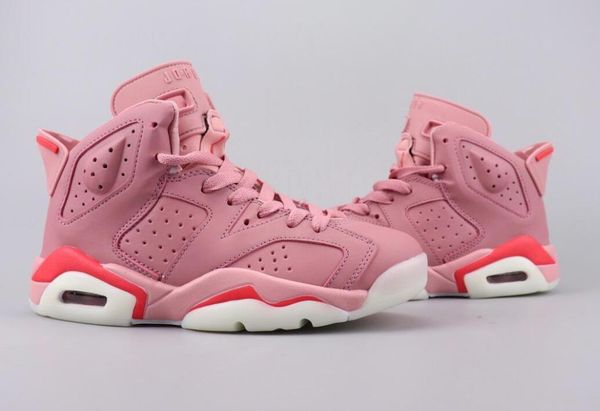 

2019 Женские женские 6 Aleali May тысячелетние розовые туфли VI 6s Aleali May ржавые розовые ярко-малиновые туфли с коробкой