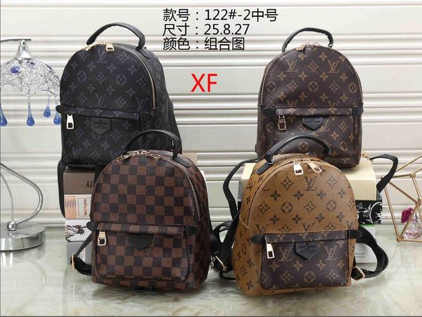 

166 louis vuitton 2020 new genuine leather women's bag backpack backpack european and american fashion mini ins backpack