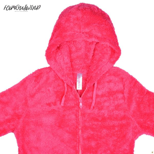

warm women pyjamas women onesies fluffy fleece jumpsuits sleepwear overall plus size hood sets pajamas onesie for winter adult, Black;red