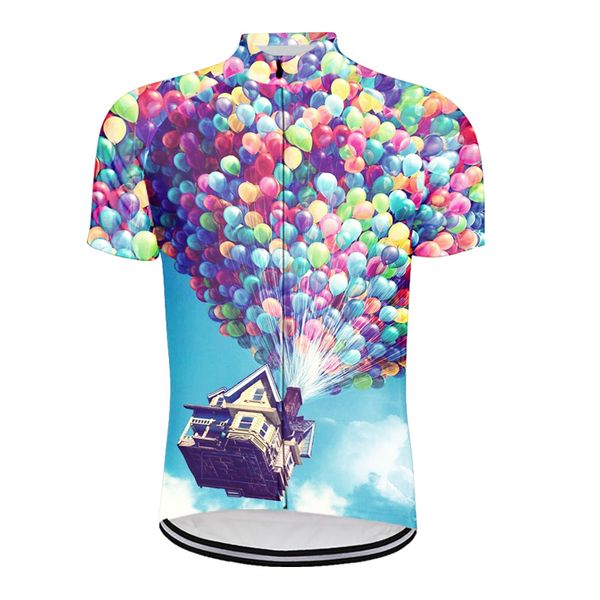 

up men cycling jersey motocross short sleeves bicycle retro mtb downhill shirt road bike team autumn sports men clothing, Black;red
