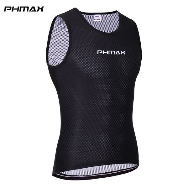 

phmax pro cycling base layer bike clothes wear cycling jerseys compression sports tight shirts bicycle clothing for mans, Black;red