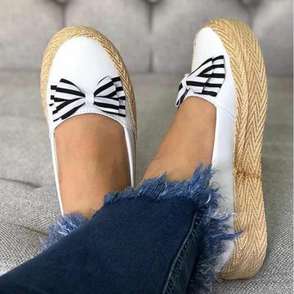 

laamei bow woman flat shoes spring handmade loafer round toe comfortable soft heel shoes feminino zapatos de mujer 2019, Black